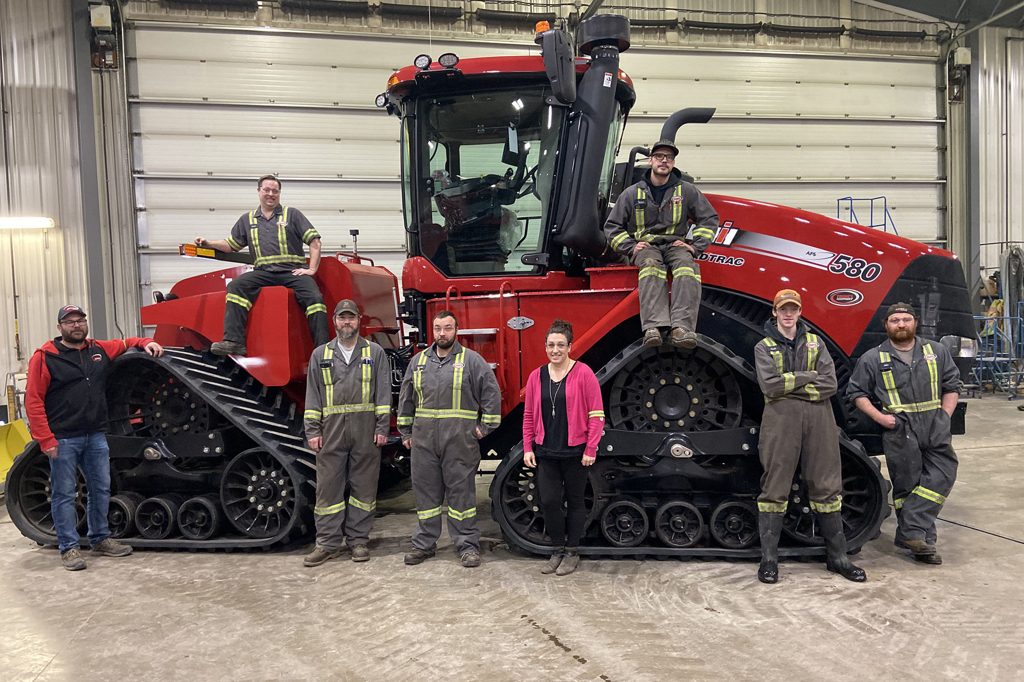 Case IH Pinnacle Service Award for Raymore